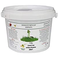 Feuille Rouge – Repelente granulado para serpientes- 1 kg protege alrededor de 200 m² (+-– 2 litros)